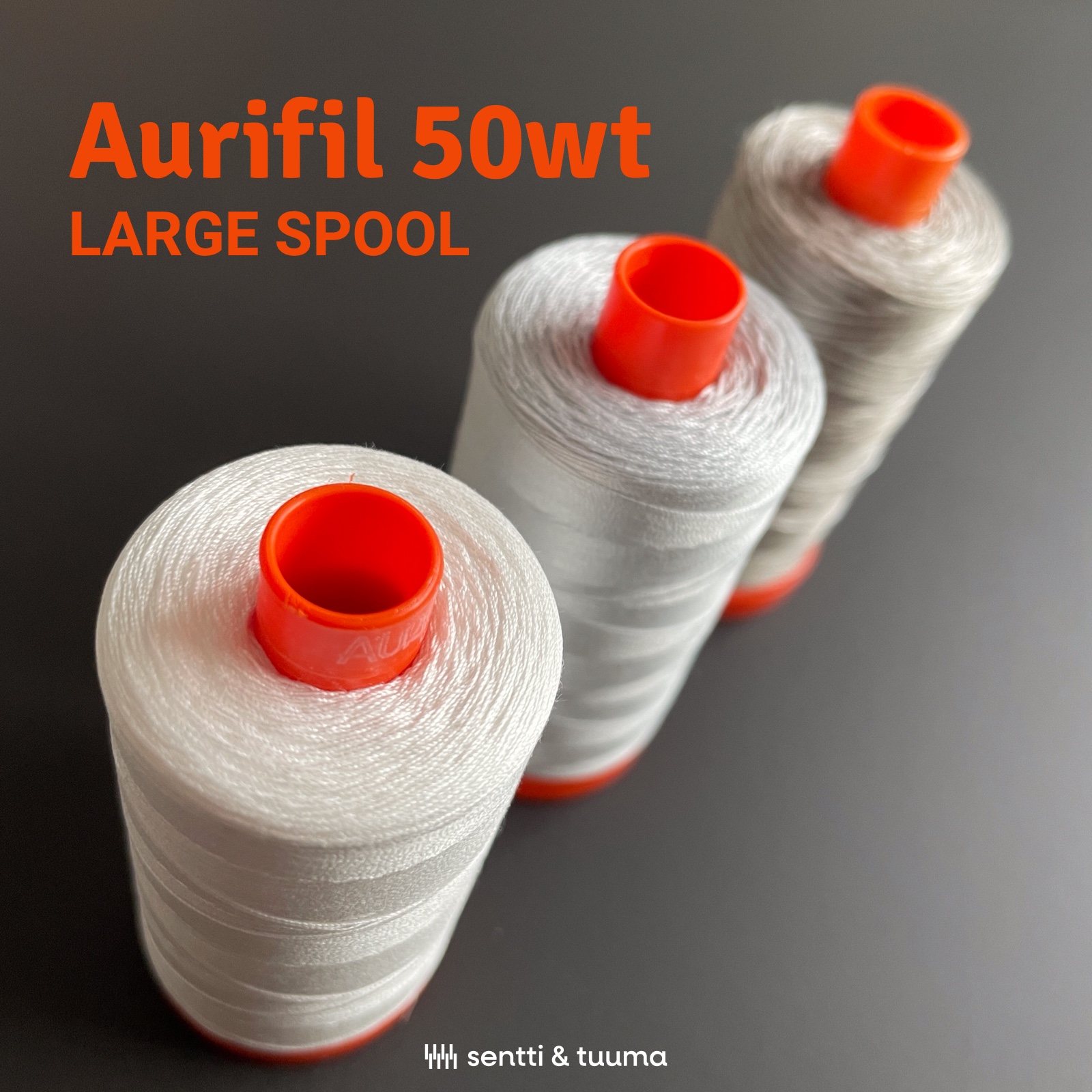 Aurifil Ompelulanka 50wt Suuri Puola Sentti Tuuma